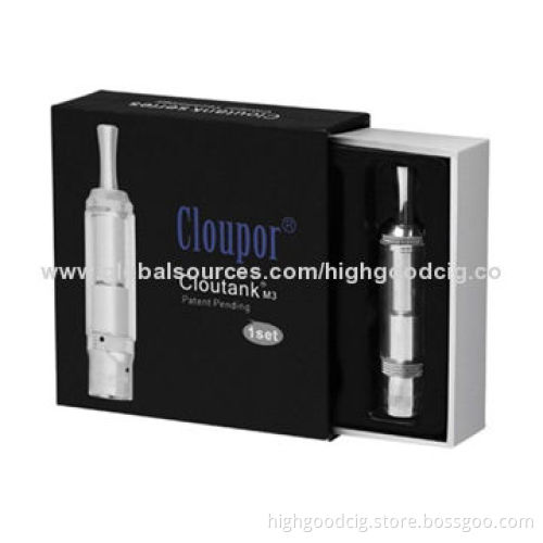 Hottest Wax/Dry Herb Vaporizer Cloutank, M3 Tank with Gift Box Package and Fast Delivery